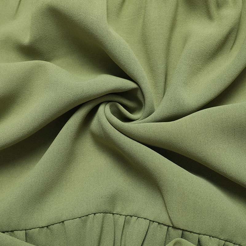 (30% Off Any Two Items)Swing Sleeve V-Neck Ruffle Loose Long Dresses