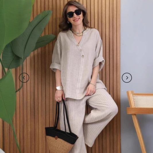 New casual top trousers two-piece suit women