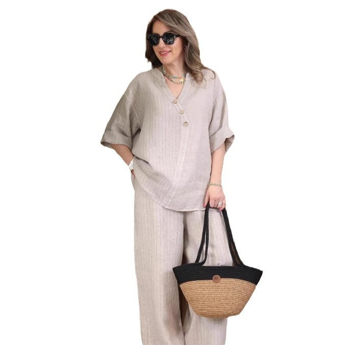 New casual top trousers two-piece suit women