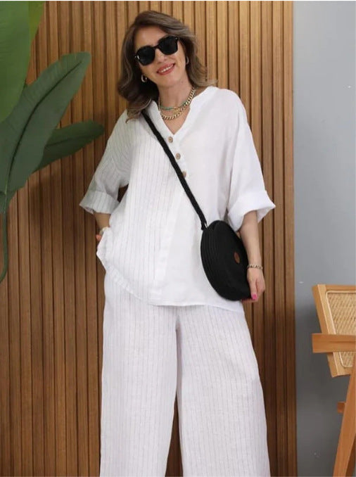 New casual top trousers two-piece suit women