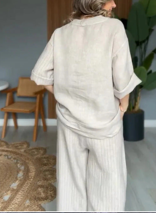 New casual top trousers two-piece suit women