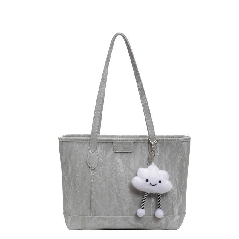 Senior sense of popularity shoulder bag large capacity commuting large bag Tote bag