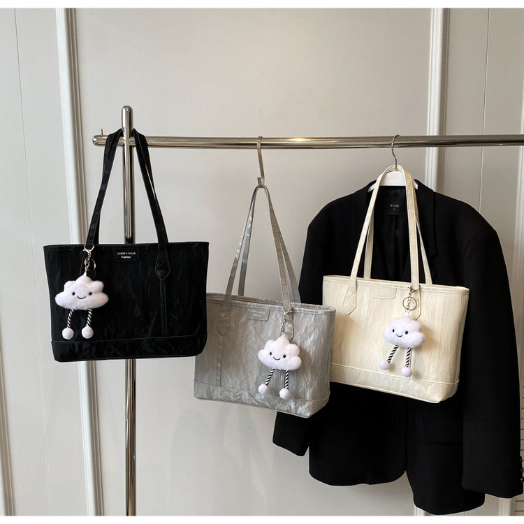 Senior sense of popularity shoulder bag large capacity commuting large bag Tote bag