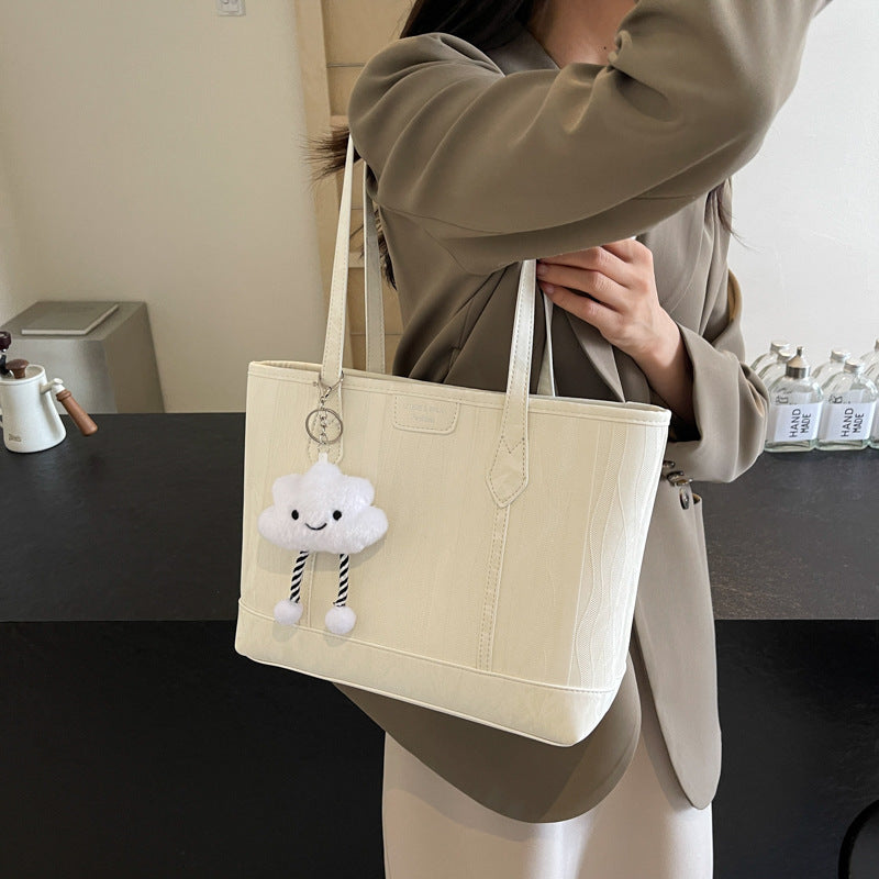 Senior sense of popularity shoulder bag large capacity commuting large bag Tote bag