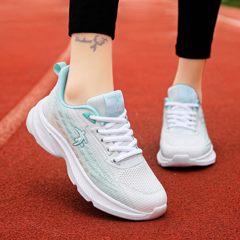 Spring and Autumn Breathable Mesh Running Shoes Lightweight Soft Bottom Casual Travel Shoes