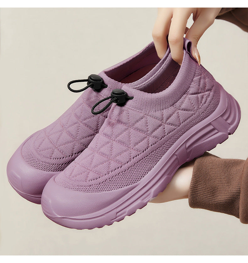 Women's shoes soft bottom not tired feet spring new a stirrup lightweight soft bottom cloth shoes