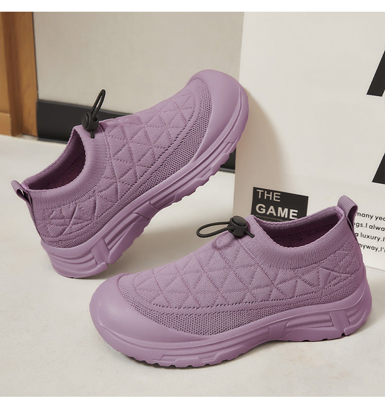 Women's shoes soft bottom not tired feet spring new a stirrup lightweight soft bottom cloth shoes