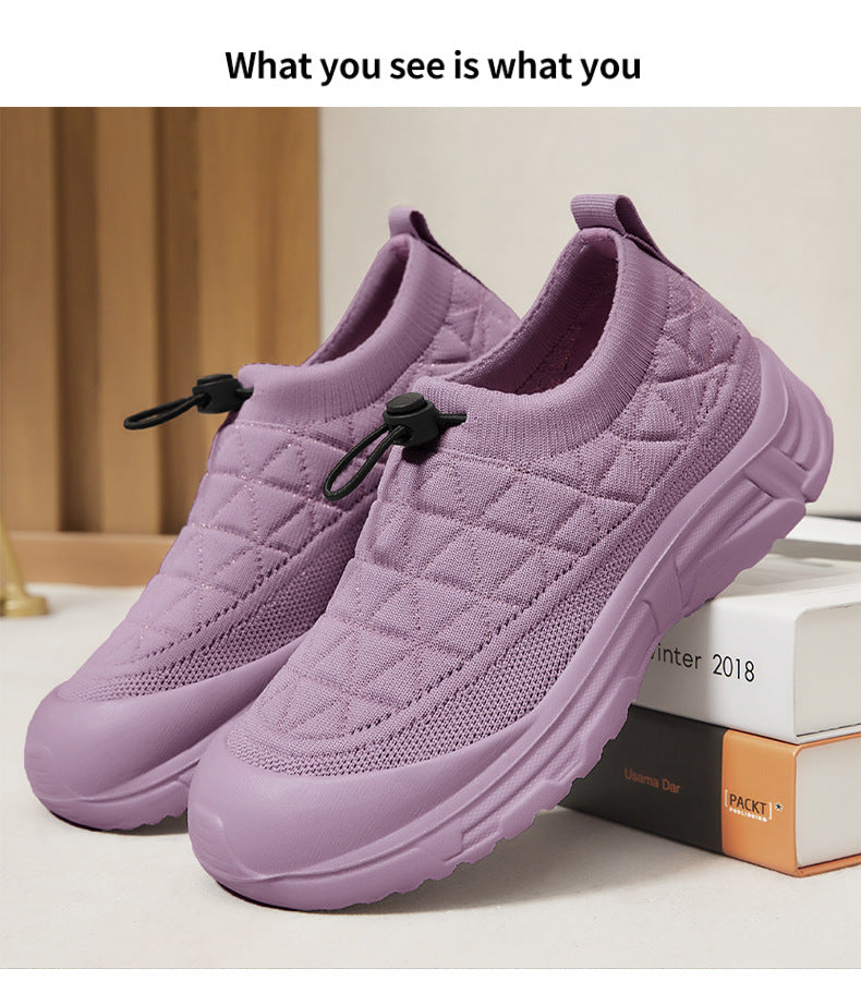 Women's shoes soft bottom not tired feet spring new a stirrup lightweight soft bottom cloth shoes