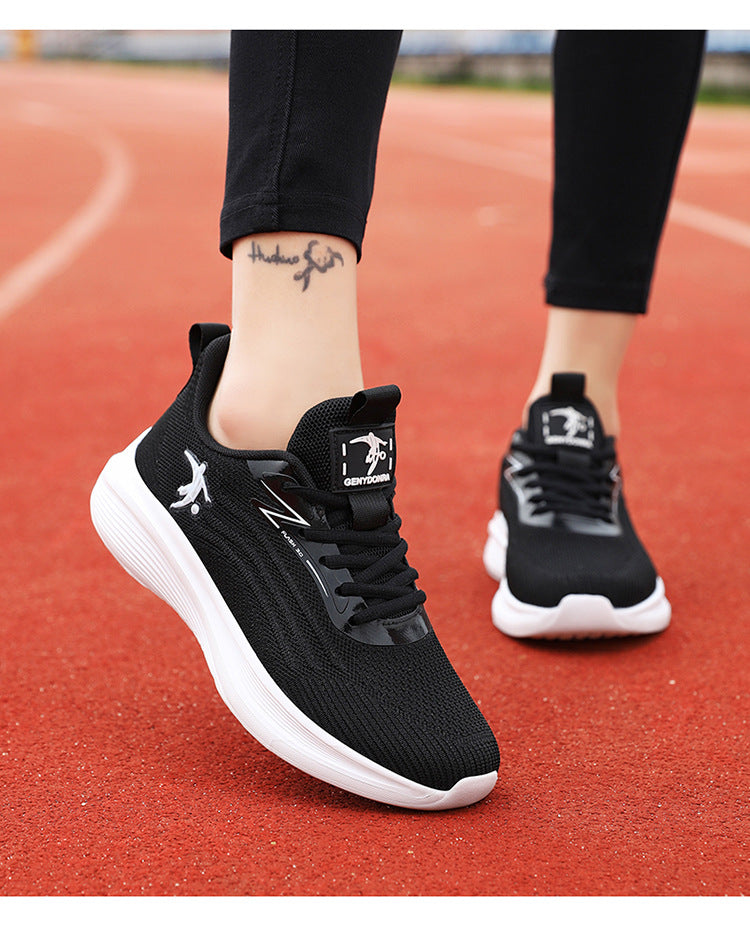 Spring and Autumn Breathable Mesh Running Shoes Lightweight Soft Bottom Casual Travel Shoes