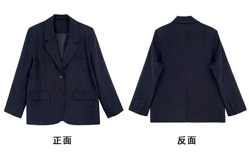 Senior sense of wear linen suit jacket women 2025 spring cotton linen small suit